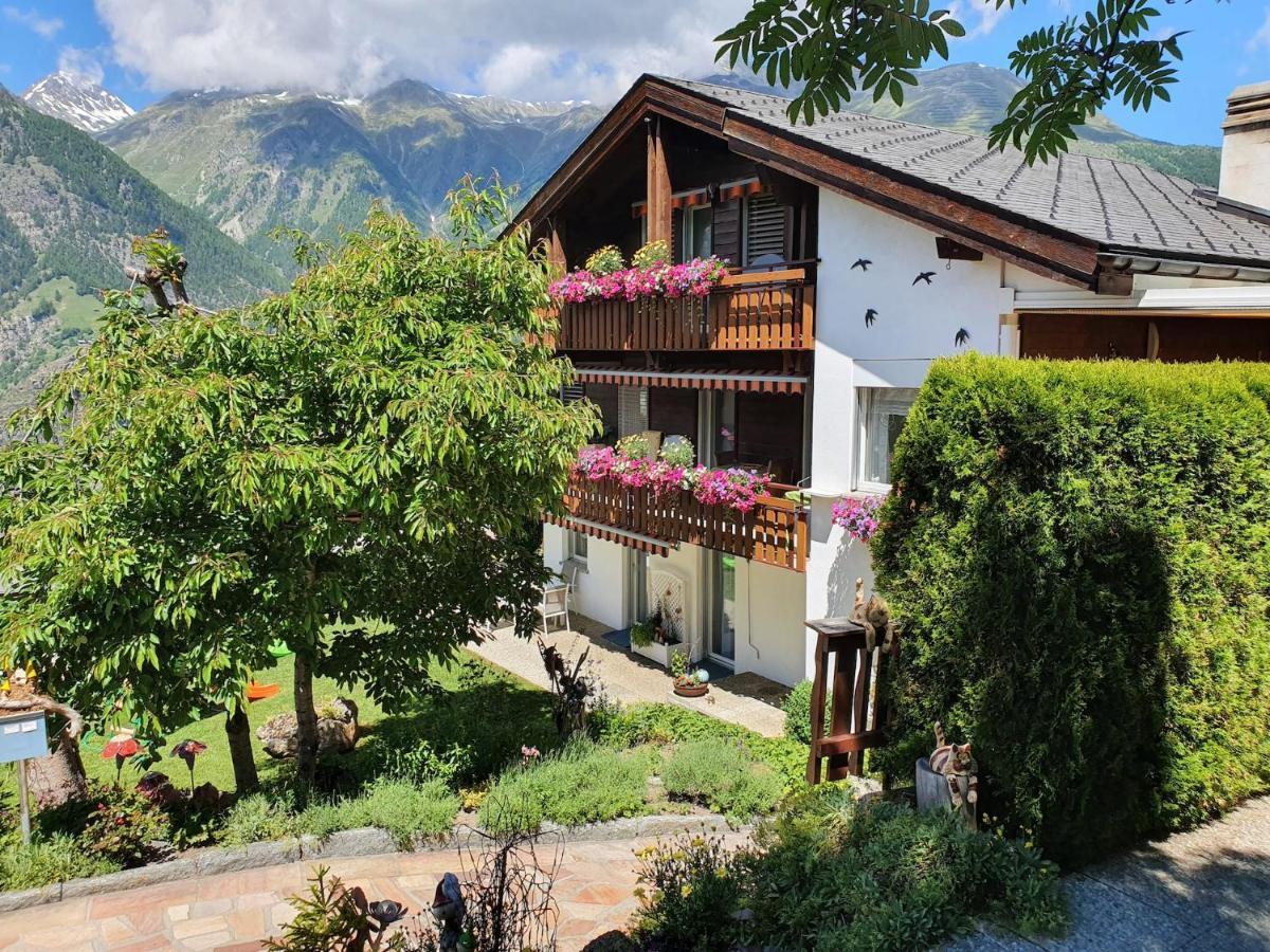 Chalet Schneevogul Grächen Dış mekan fotoğraf