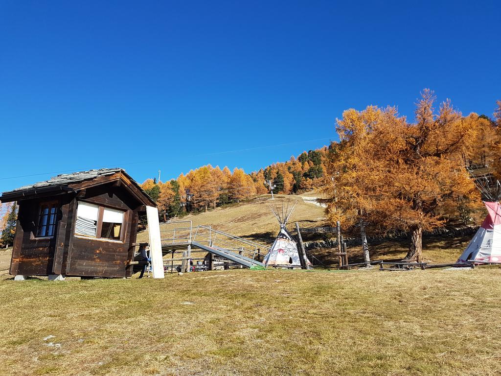 Chalet Schneevogul Grächen Dış mekan fotoğraf